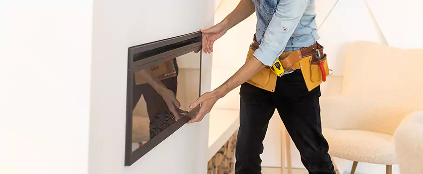 Metal Fireplace Installation in Rancho Santa Margarita, California