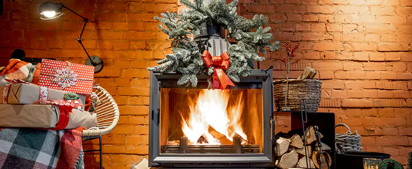Travis Industries Linear Gas Fireplace Installation in Rancho Santa Margarita, California