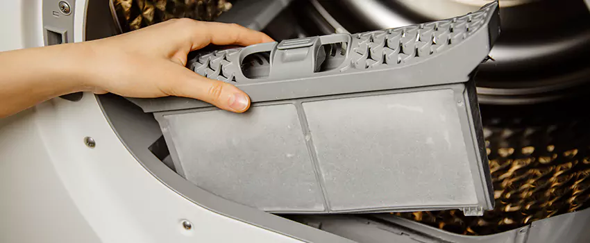 Signs Of A Clogged Dryer Lint Trap in Rancho Santa Margarita, California